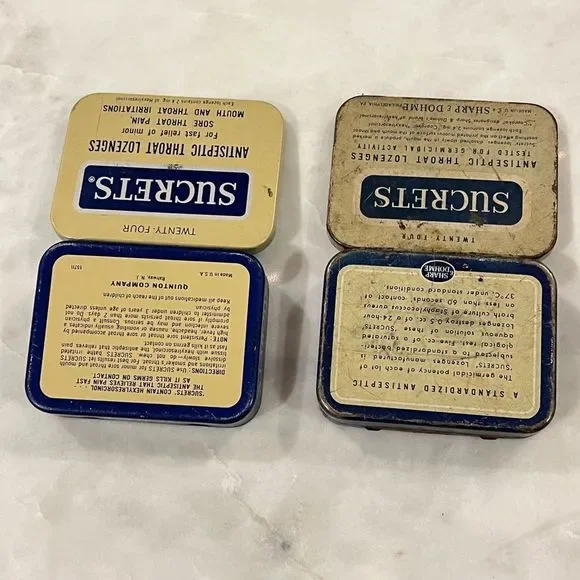 Sucrets Sharp Dohme Tin - Picture 5 of 5